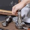 Adjustable Constant Pressure Coffee Tamper Stainless Steel Spring Load Espresso Tool Ergonomic Handle For Baristas Use