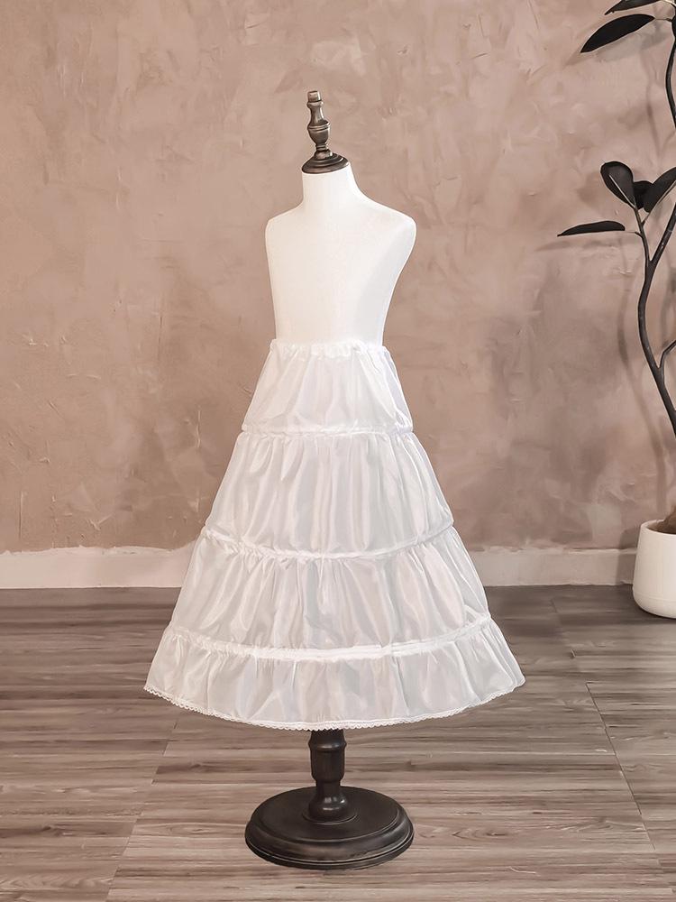 60cm Fischbein-Reifrock für Kinder-Langes Abend-Prinzessinnenkleid Rock.