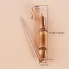 Natural Bamboo Pin Vintage Graceful Brooch Cardigan Suit Safety Pins U Shape Buckle For Women Men Jewelry Decorate
