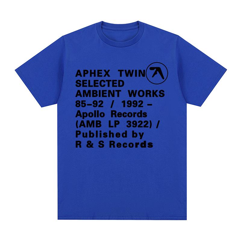 APHEX TWIN Vintage T-Shirt Y2K Streetwear Kleidung Geburtstagsgeschenk Baumwolle Herren T-Shirt Neues T-Shirt Damen Tops