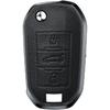 Legierung Leder Auto Klappschlüsselhülle Vollabdeckung für Peugeot 3008 208 308 508 408 2008 307 4008 für Citroen C4 C4L CACTUS C3 C6 C8