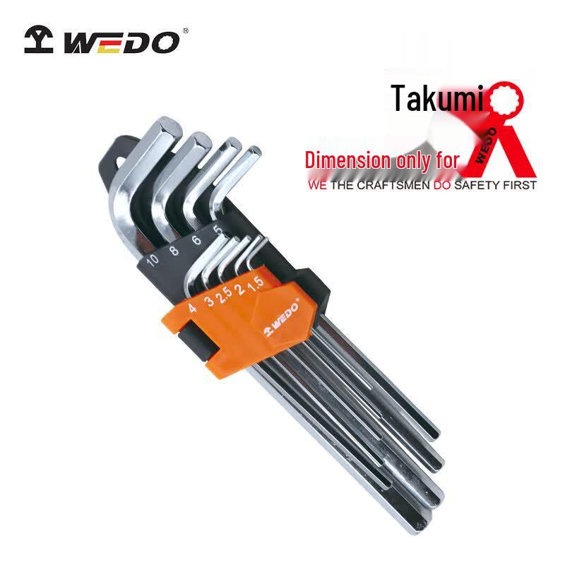 WEDO Metric Long Ball-End Hex Key Set