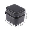Advanced PU Leather Car Line Watch Box Business Pocket Watch Portable Zipper Fashion Single Watch Packaging Storage Box