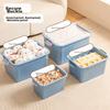 Xitianlong Plastic Storage Box for Clothes, Snacks, And Toys Organization, Thickened Car Storage Box, 24L Light Blue, 1 Piece