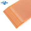 5 Stück Universalplatine Einseitig Prototyp PCB 9x15cm Gelb DIY Experimentell Bakelit Kupferplatte Leiterplatten Bausatz