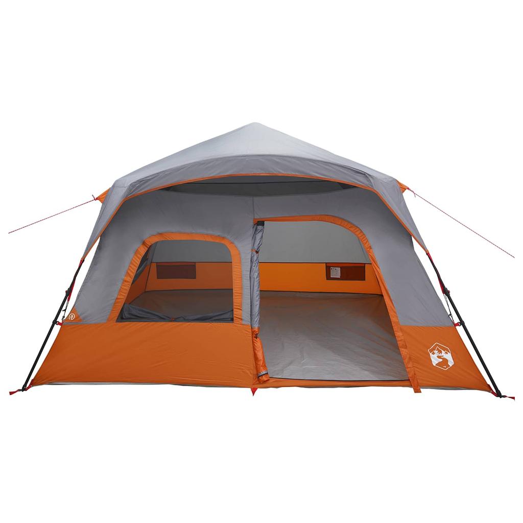 Instant Tent Gray and Orange 340 x 280 x 190 cm