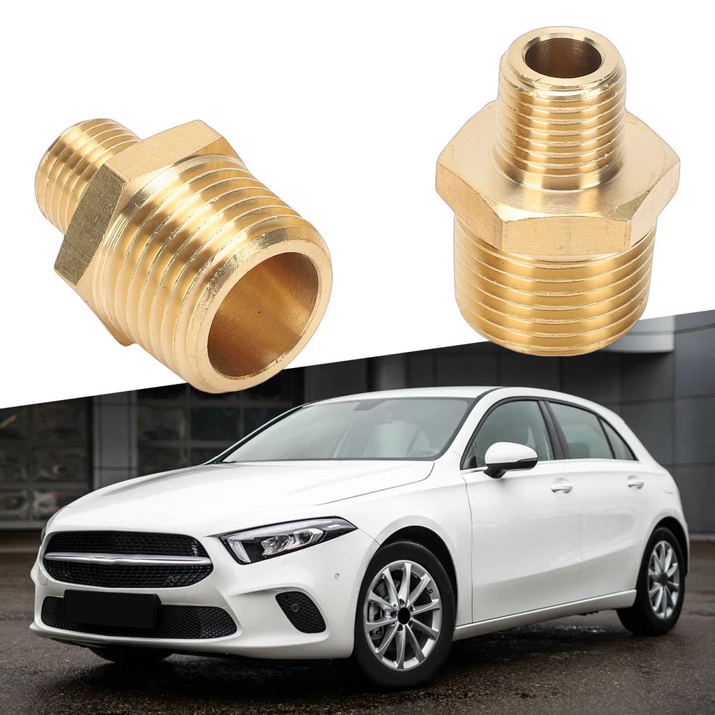 1Celsius2 To 1Celsius4in   Male Reducing Nipple Fitting Adapter Brass Pipe Fitting Reducer Adapter for Fuel