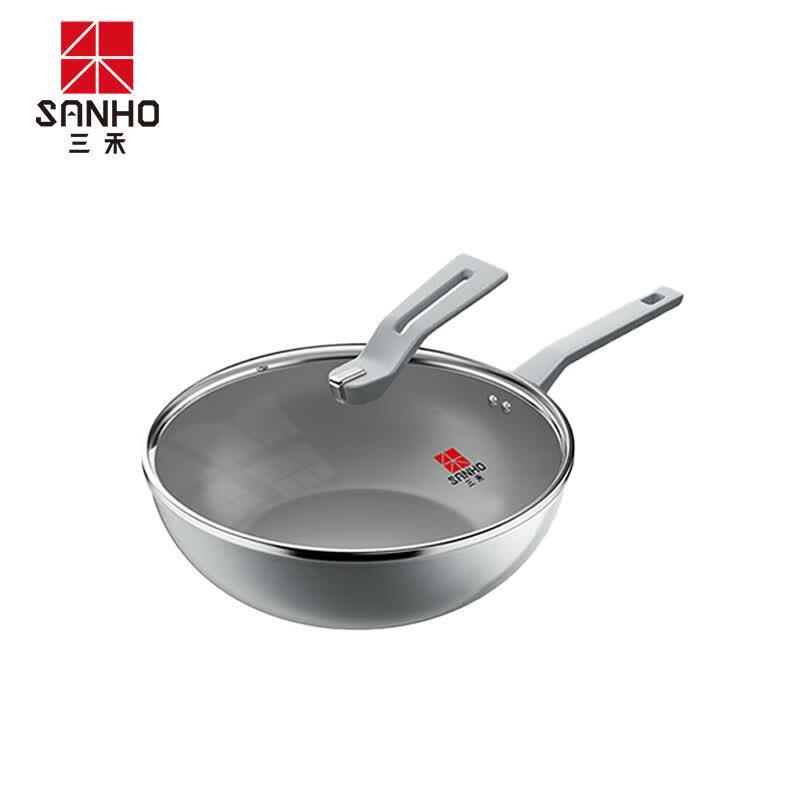 Sanhe Heyue Diamond Titanium Ceramic Non-stick Pan