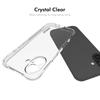 For iPhone 17 Clear Phone Case ENKAY HAT PRINCE Shockproof Anti-slip TPU Cover