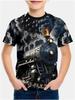 T-shirt Estive per T-shirt Grafiche Stampa 3D Manica Corta da Esterno Abbigliamento Bambino Ragazzo