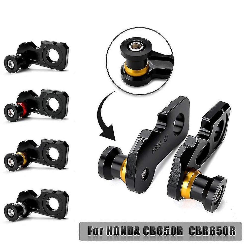 For Honda Cb650r Cbr650r Cb650f Cbr650f Cb Cbr 650r 650f Chain Adjustment Block Frame Swingarm Spools Sliders Accessories