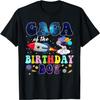 Gaga Of The Birthday Astronaut Boy Space Theme T-Shirt