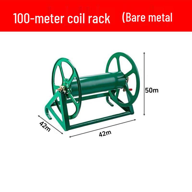 Heavy-Duty Agricultural Hose Reel and Sprayer Winder