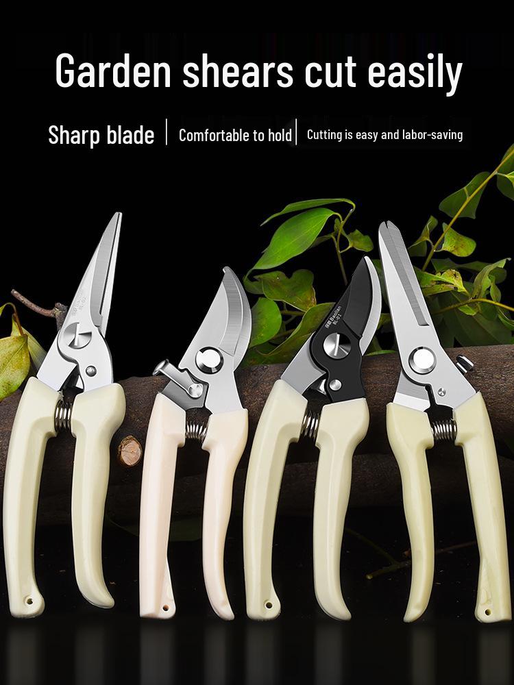Powerful Gardening Pruning Shears: Labor-Saving, Ideal for Flower, Horticulture, Grafting, and Fruit Tree Picking.