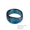 Smudged Wide Chunky Bangle Marbling Cuff Bracelet Vintage Irregular Resin Bracelet  Gifts