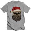 Famous Brand Design Summer New Print Man Cotton Fashion Santa Claus Hipster Beard Christmas Men'S T-Shirt Family T Shirts