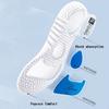 Sport Insoles for Shoes Sole Shock Absorption Deodorant Breathable Cushion Running Insoles For Feet Man Women Massage Care Pads