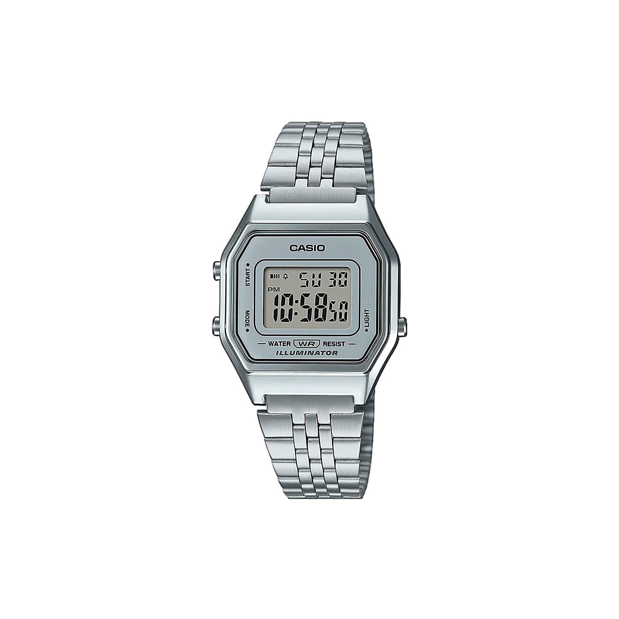 CASIO Women s Gray Watch LA680WEA-7EF LA680WEA-7EF Silver Dial