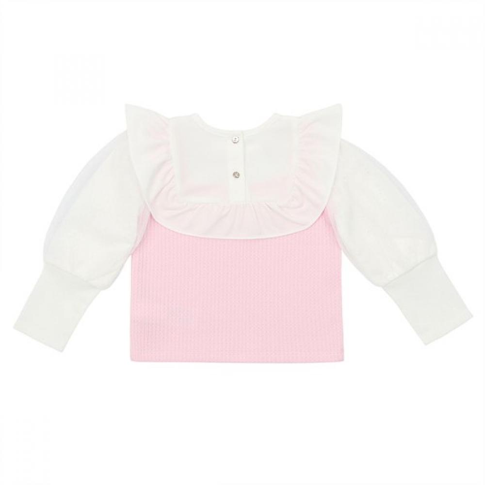 French Cat Pink Gem Frill T shirT q51dcT220p1