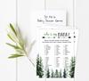 Inkdotpot 50 BabyA  AlphabetA  ABCA  GameA  Greenery Baby Shower Game Greatest Adventure Party