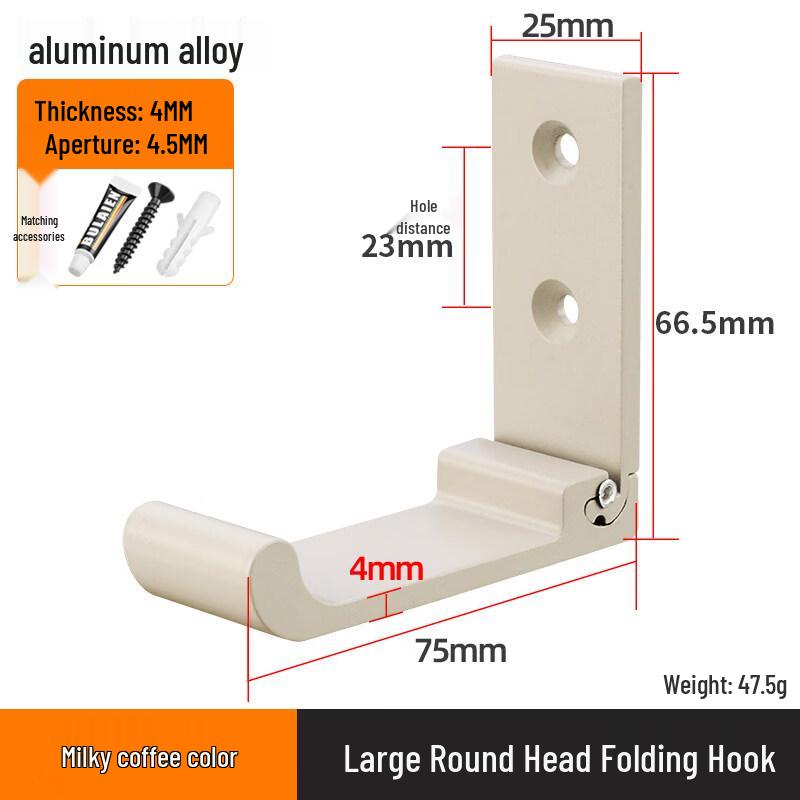 

Rongyu Invisible Folding Wall Hooks
