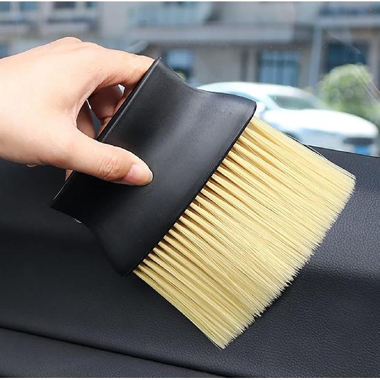 Auto Interior Dust Brush, Car Cleaning Brushes Duster, Soft Bristles Detailing Brush Dusting Tool for Automotive Dashboard Interior, Exterior,