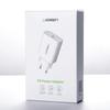 Ugreen 20W USB-C Power Adapter, PD 3.0 & QC 4.0+ Compatibility, Model 60450, White