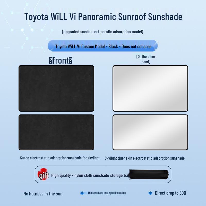 Toyota Venza 2022 Schiebedach Sonnenschutz: Wärmedämmung & Sichtschutz