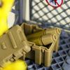 Militärbasis-Bausteinset mit kleinen Partikeln - Militärbauszene-Modell einer Militärbasis, ideales Geschenk