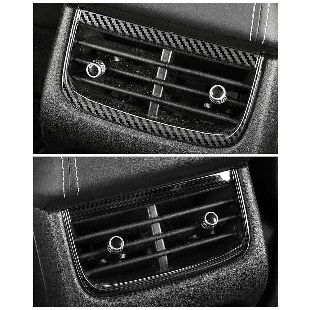 Pro GWM Tank 300 2024 2024 Interiérové doplňky Výdechy klimatizace pro zadní sedadla Krycí lišta rámečku Styling vozu Nerezová ocel Dekor