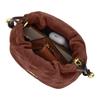 Coach Faye Suede With Smooth Leather Small Lucky Bag Crossbody Bag, Shoulder Bag Mini Women's Vintage Brown CDC42-IMYEF