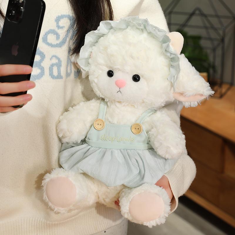 

Новая милая плюшевая игрушка-овечка, кукла-овечка, подарок на День святого Валентина для девушки 50cm