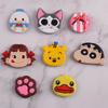 3d Fashion New Silicone Cartoon Cute Telescopic Phone Air Bag Bracket For Iphone