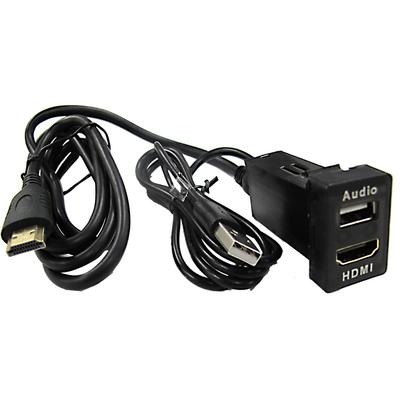 HDMI" + "USB" Extension Cable / Toyota Suzuki Daihatsu A Type / Compatible Product Ac549