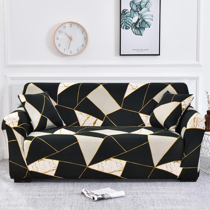 

Чохол для дивана з принтом. Високорозтяжні чохли для дивана для вітальні. Нековзка накидка на диван. Домашні тварини. Собаки. Протектор для меблів. 1pc1-seat 90-140cm