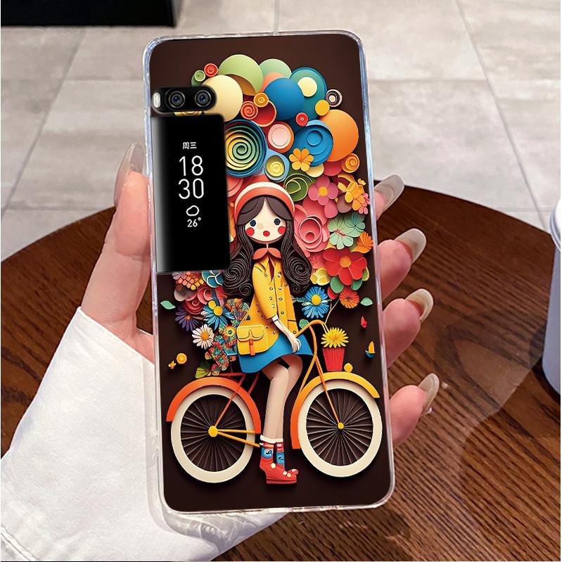 For Meizu Pro 7 Case Clear Luxury Cute Love Rabbit Funny Cool TPU Soft Silicone Phone Case For Meizu Pro 7 Plus Pro7 Back Cover