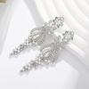 Geometric Pearl Earrings For Women With Gold Silver Finish Stylish Spring Jewelry