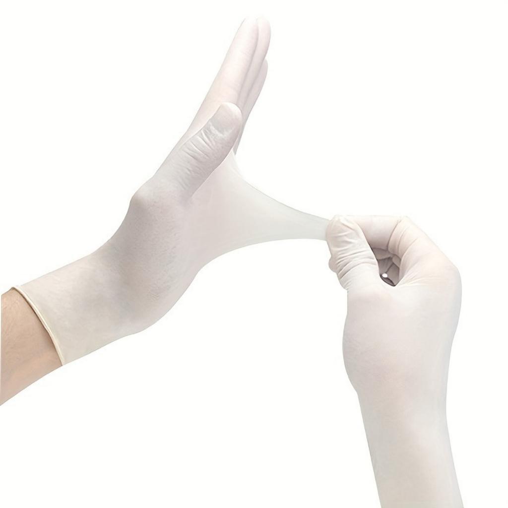 Disposable, Composite, Nitrile Gloves, Rubber, High Elasticity, Protective, Food Processing Gloves, Work Gloves, Cleaning Gloves