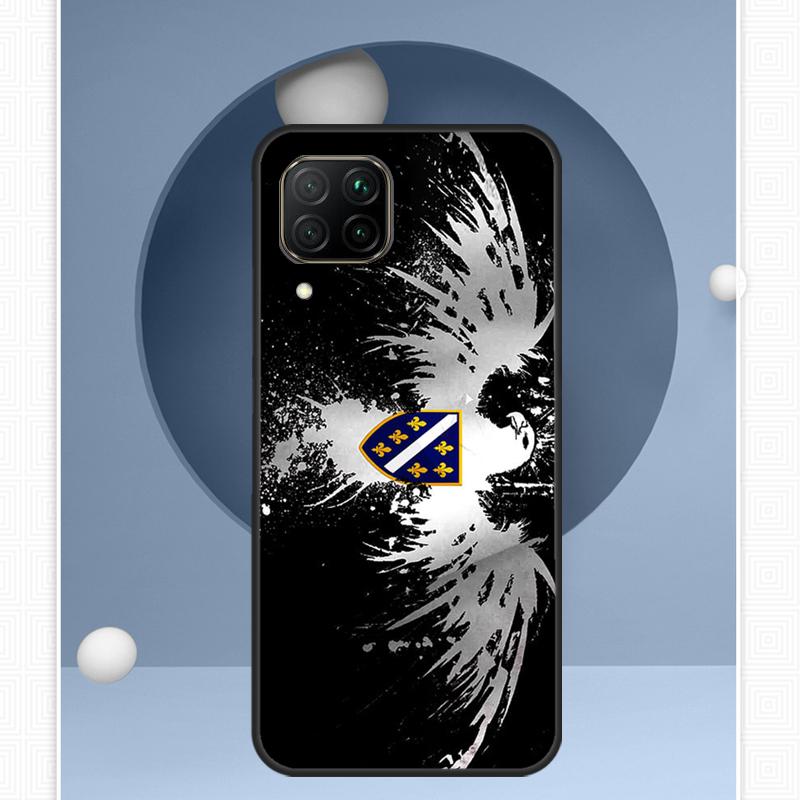 Bosnia and Herzegovina Flag For Huawei Nova Y72 Y90 Y61 Y91 Y60 Y70 12s 12i 11i 8i 9 10 SE P20 P40 Lite P60 P30 Pro Case