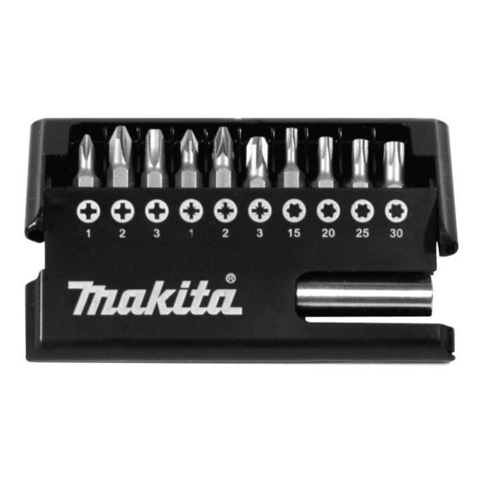 Jeu D'embouts Makita 11 Pièces D-30651