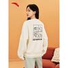 ANTA Women's Winter Owl Graphic Fleece Hoodie