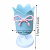 Tulips Shape Tulips Shape Pen Holder Cute Design Makeup Brush Holder Storage Bucket  Desktop