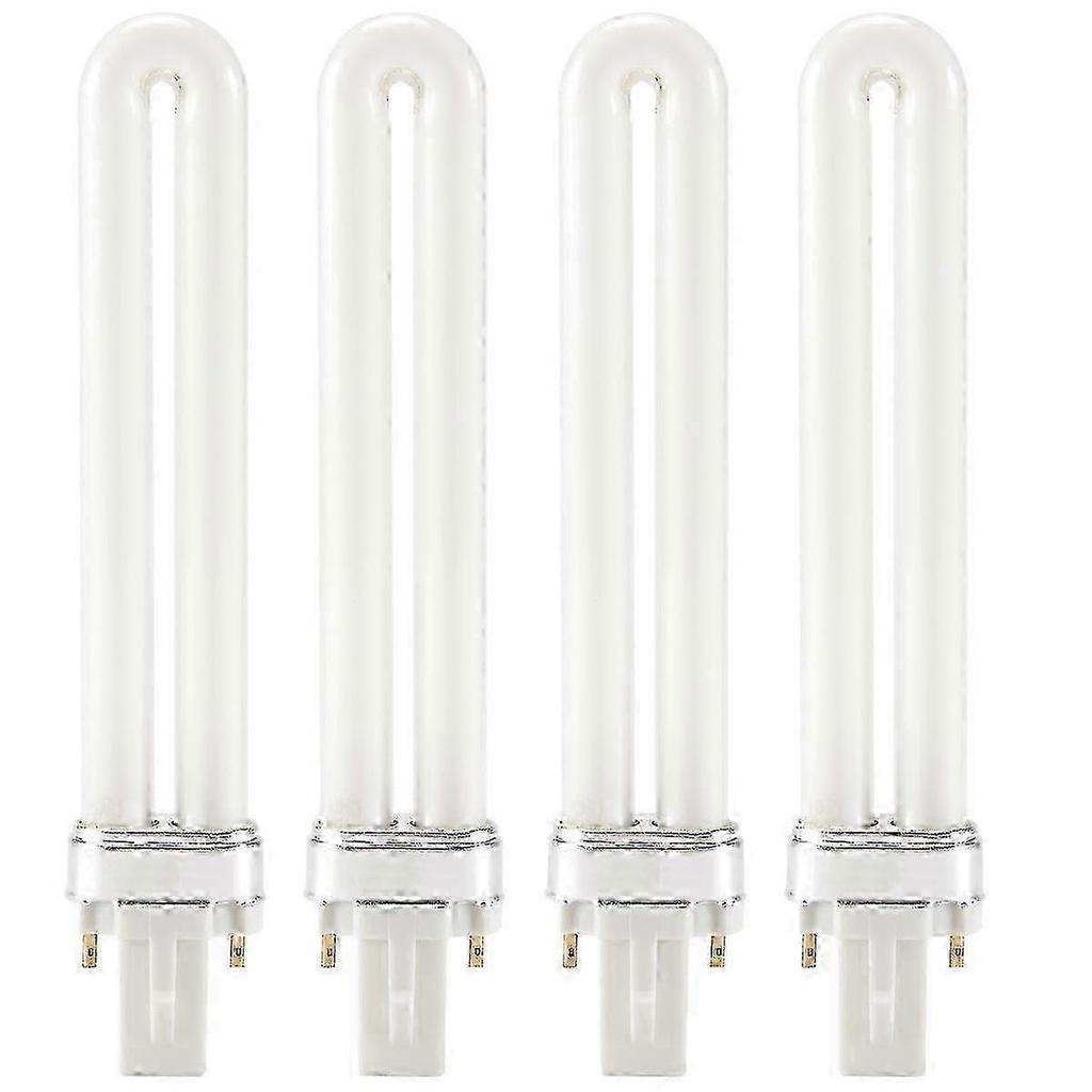 4 X 9W UV Nail Lamp Bulbs Replacement for 36W UV Curing Dryer Model 0610 25-26s