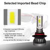 1pc COB LED Car Lamps Headlight  H1 H4 H7 H11 9005 9006 Car Lamps Headlight Conversion Kit 90W 12000LM  6000K Fog Light Lamp