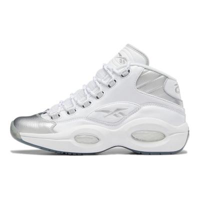 Question Mid 25. évforduló Unisex tornacipő Fehér lábbeli-Fehér Ezüst-Met GX8563