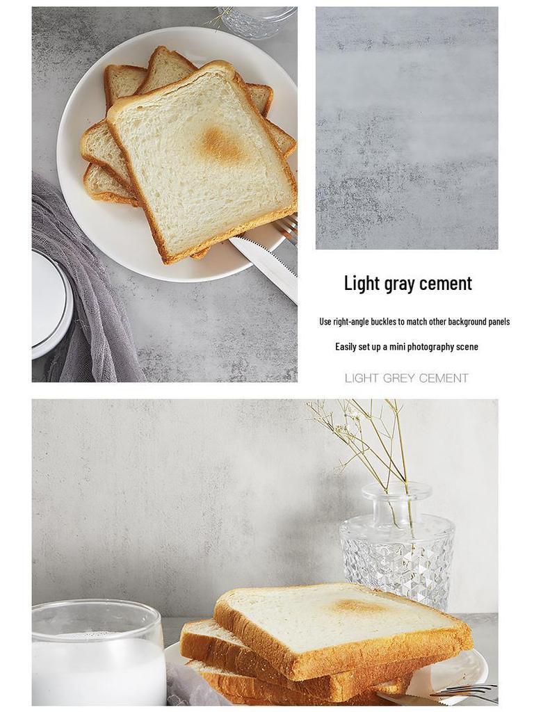 Vintage Industrial Photography Backdrop: Cement & Wood Grain Texture for Food & Style Shoots