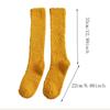 Soft Plush Knee High Socks for Women Cozy Indoor Floor Socks Fuzzy Winter Sleep Socks Comfortable Lounge Socks for Home Use