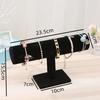 three-layer flannelette bracelet display stand, suitable for a variety of scenes of bracelet storage and display