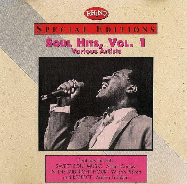 

CD VARIOUS - Soul Hits, Vol. 1 R271459 Rhino Records 1993 US Soul/Funk Used