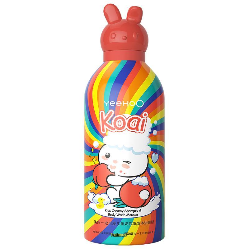 YEEHOO Kids' 2-in-1 Foam Shampoo & Body Wash